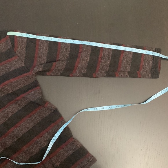 Purple striped turtleneck size S - Picture 6 of 6